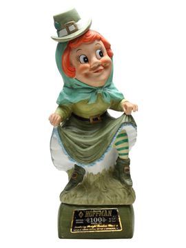 Hoffman Mrs Lucky Leprechaun Musical (Empty) Decanter